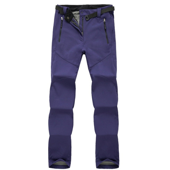 Warm Fleece Softshell Pants - Everest-Purple-S-State of Style