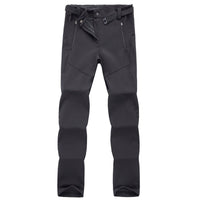 Warm Fleece Softshell Trousers - Everest-Black-S-State of Style