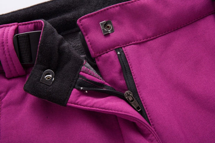 Warm Fleece Softshell Trousers - Everest-Pink-S-State of Style