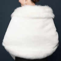 Warm Fur Scarf for Women - Elin-Black-State of Style