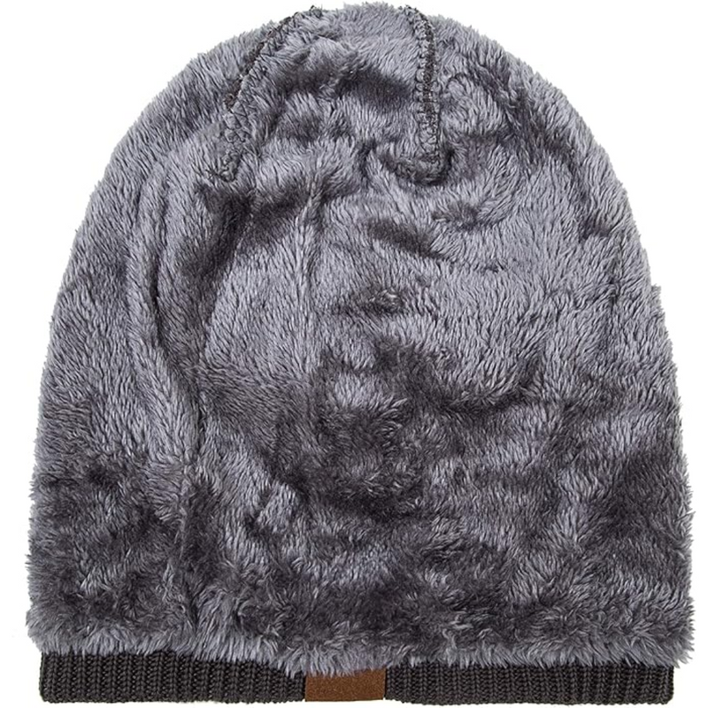 Warm Knitted Beanie – Yves-Orange-State of Style