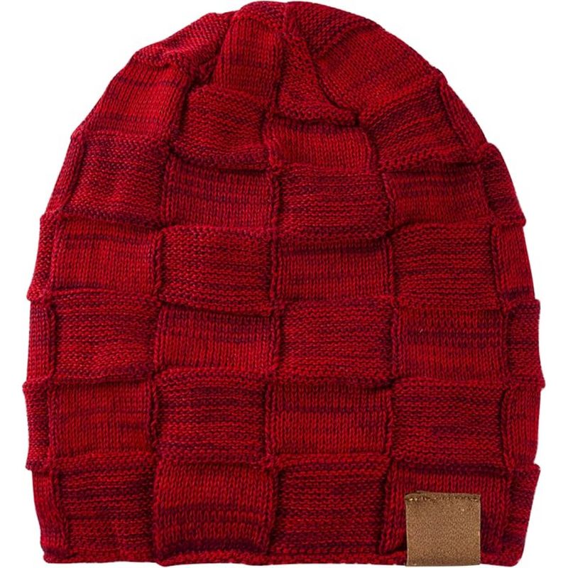 Warm Knitted Beanie – Yves-Orange-State of Style