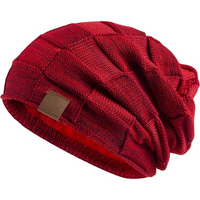 Warm Knitted Beanie – Yves-Red-State of Style