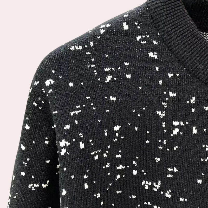 Warm Knitted Sweater for Men - Leon-S-State of Style