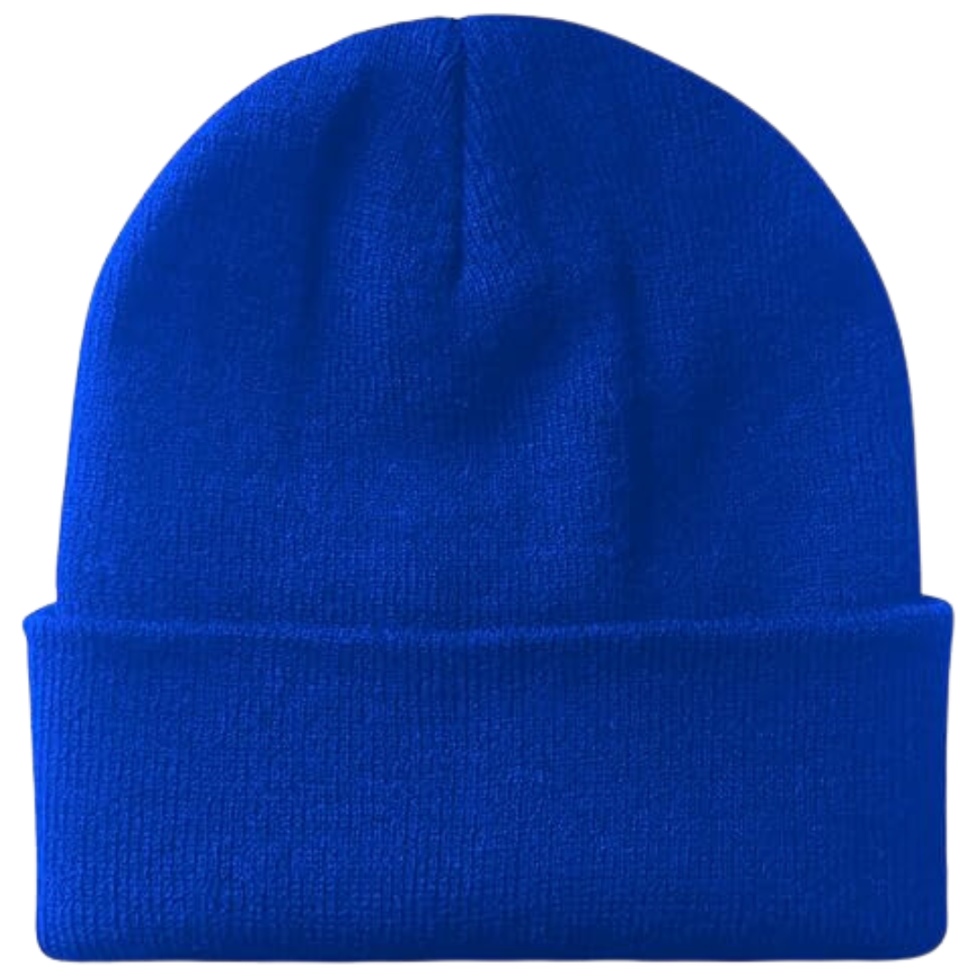 Warm Knitted Winter Hat - CozyCap-Blue-State of Style