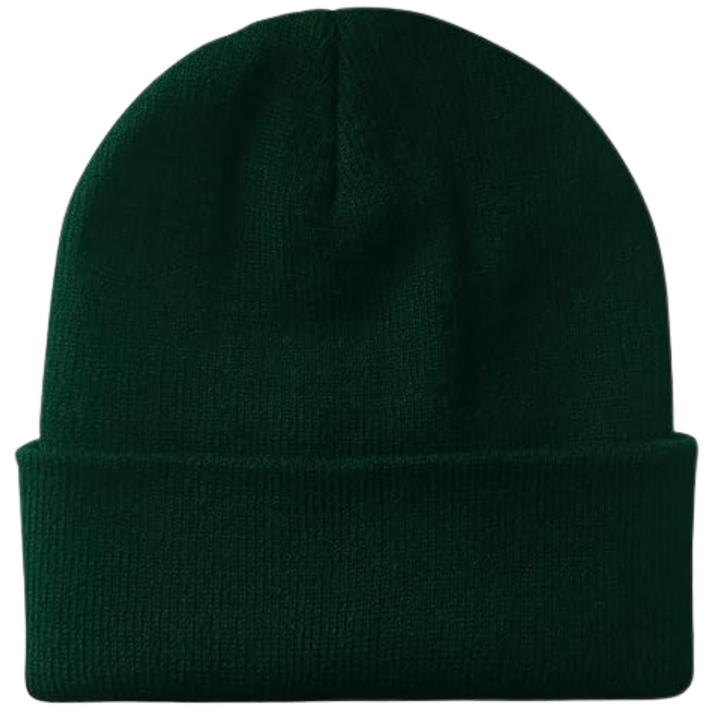 Warm Knitted Winter Hat - CozyCap-Dark green-State of Style