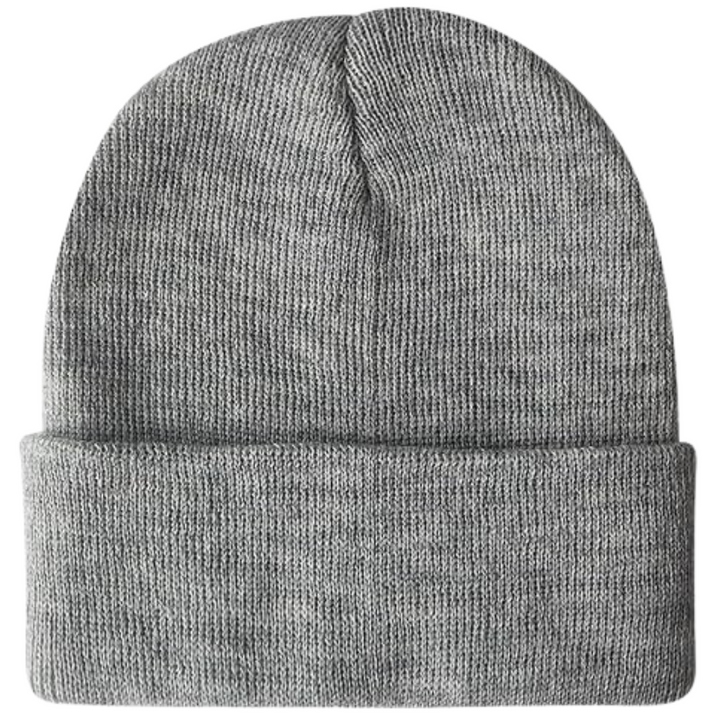 Warm Knitted Winter Hat - CozyCap-Grey-State of Style