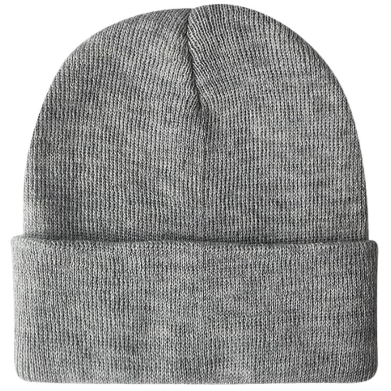 Warm Knitted Winter Hat - CozyCap-Grey-State of Style