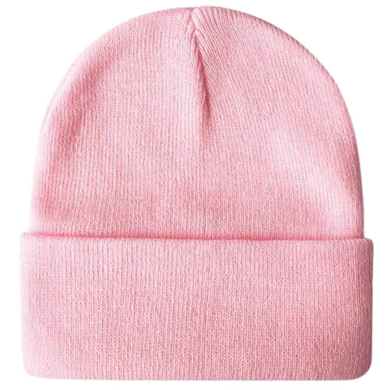 Warm Knitted Winter Hat - CozyCap-Pink-State of Style