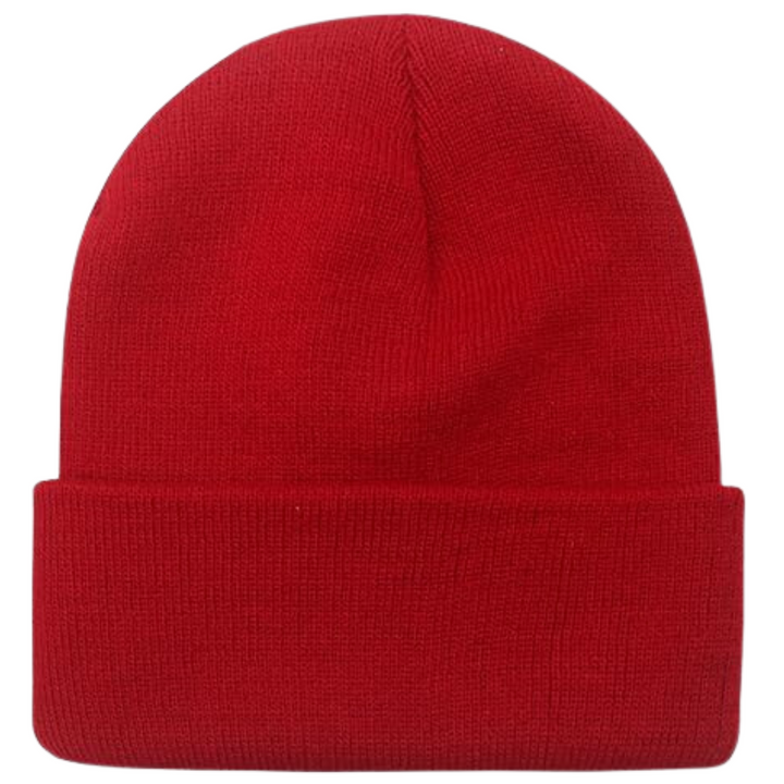 Warm Knitted Winter Hat - CozyCap-Red-State of Style