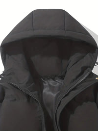 Warm Ladies Jacket with Hood - Aurelia-Pink-M-State of Style