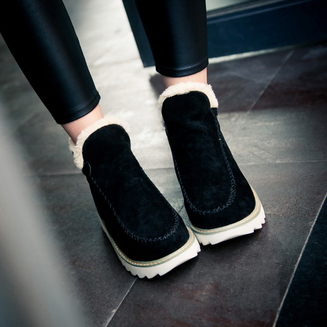 Warm Ladies' Shoes - Ivy-Black-2.5-State of Style