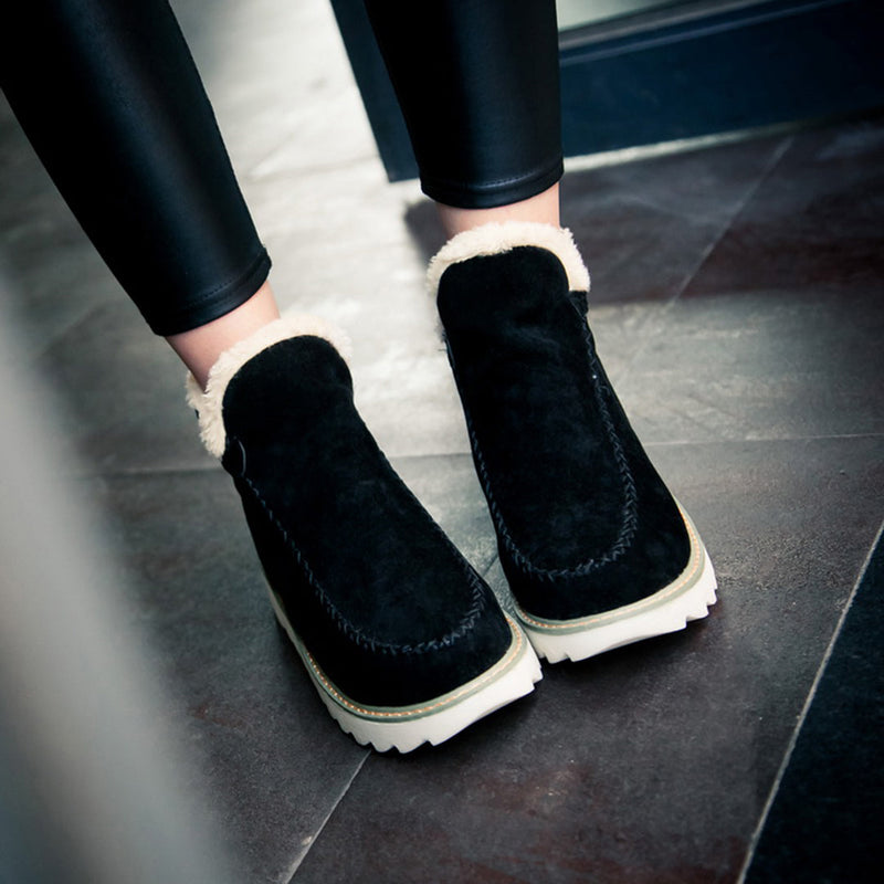 Warm Ladies' Shoes - Ivy-Black-2.5-State of Style