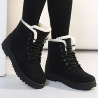 Warm Ladies Winter Boots - Aria-Black-3.0-State of Style