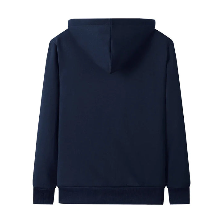 Warm Lamb Hooded Jacket | Oversized & Comfy-Navy Blue-M-State of Style