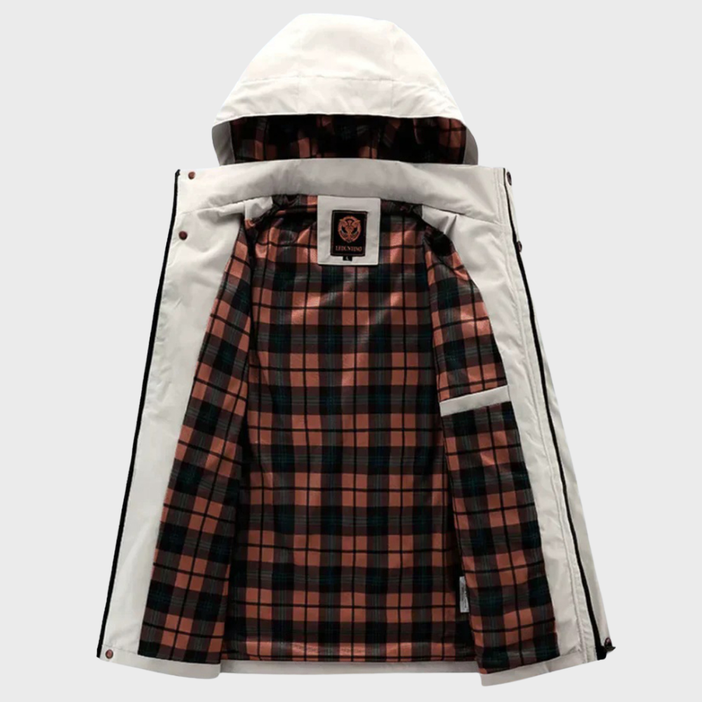 Warm Leisure Jacket for Men - Nicolas-White-S-State of Style