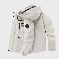 Warm Leisure Jacket for Men - Nicolas-White-S-State of Style
