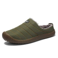 Warm Lined Men's Slippers - Lars-Green-7-State of Style
