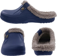 Warm Lined Slippers - CosyStep-Light Grey-3.5-4 Women /2.5-3.5 Men-State of Style