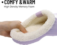 Warm Lined Slippers - CosyStep-Light Grey-3.5-4 Women /2.5-3.5 Men-State of Style