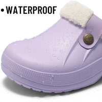 Warm Lined Slippers - CosyStep-Light Grey-3.5-4 Women /2.5-3.5 Men-State of Style
