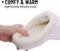 Warm Lined Slippers - CosyStep-Light Grey-3.5-4 Women /2.5-3.5 Men-State of Style