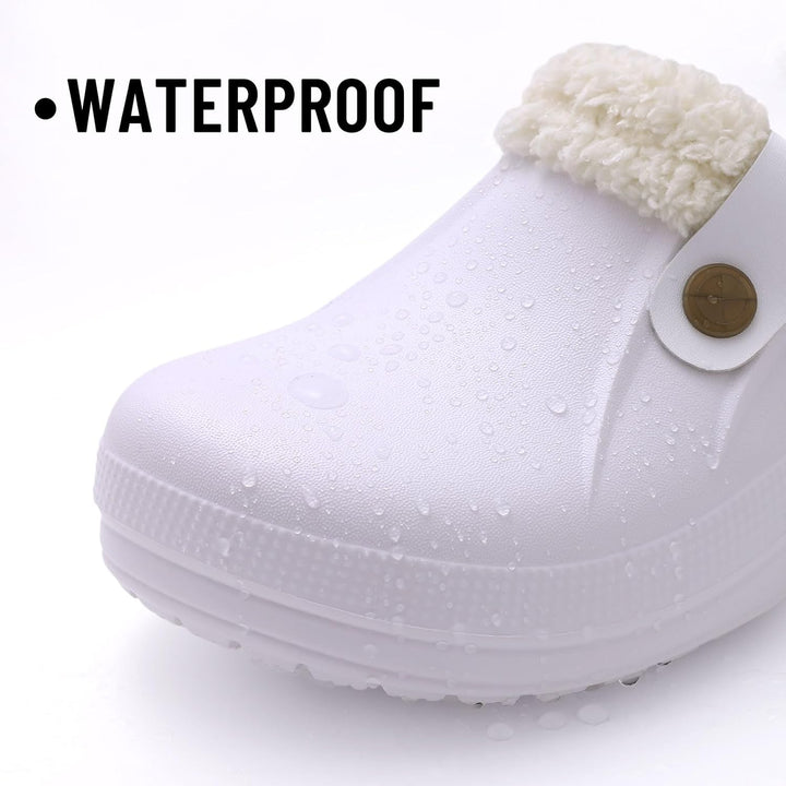 Warm Lined Slippers - CosyStep-Light Grey-3.5-4 Women /2.5-3.5 Men-State of Style