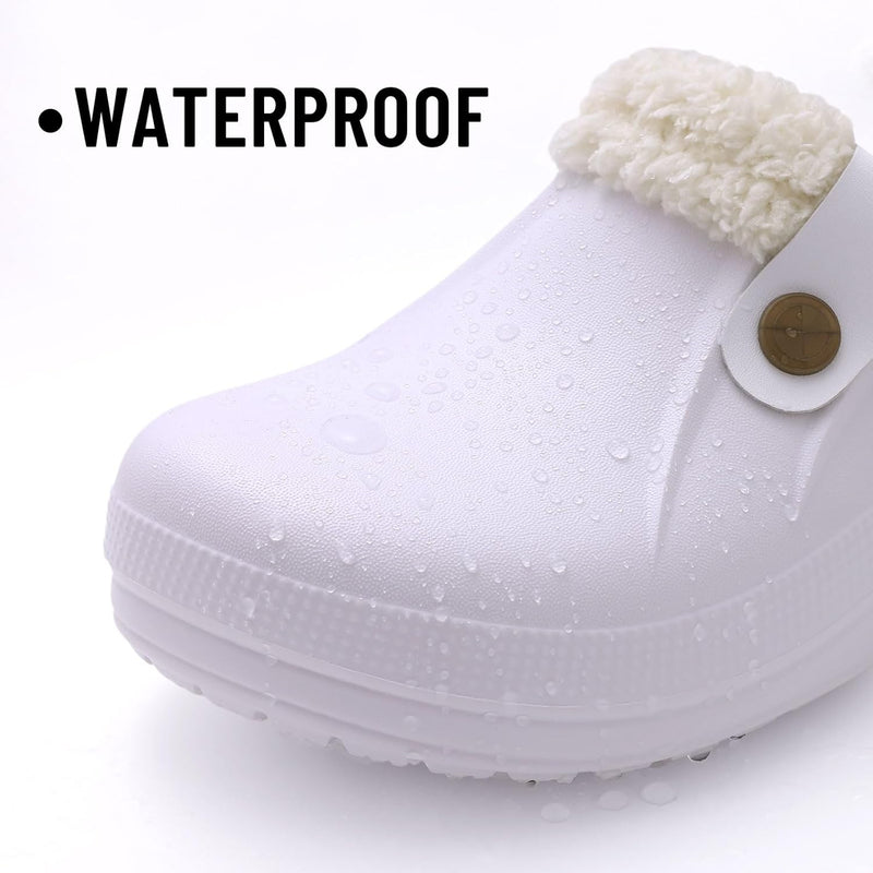 Warm Lined Slippers - CosyStep-Light Grey-3.5-4 Women /2.5-3.5 Men-State of Style