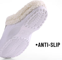 Warm Lined Slippers - CosyStep-Light Grey-3.5-4 Women /2.5-3.5 Men-State of Style