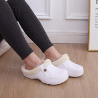Warm Lined Slippers - CosyStep-Light Grey-3.5-4 Women /2.5-3.5 Men-State of Style
