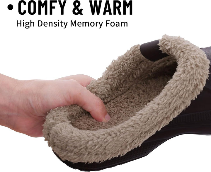 Warm Lined Slippers - CosyStep-Light Grey-3.5-4 Women /2.5-3.5 Men-State of Style