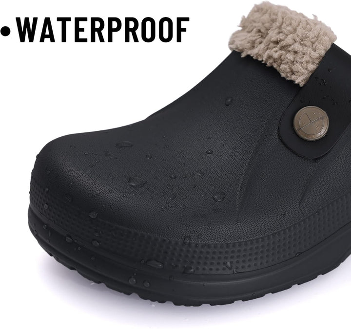 Warm Lined Slippers - CosyStep-Light Grey-3.5-4 Women /2.5-3.5 Men-State of Style