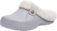 Warm Lined Slippers - CosyStep-Light Grey-3.5-4 Women /2.5-3.5 Men-State of Style
