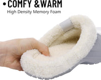 Warm Lined Slippers - CosyStep-Light Grey-3.5-4 Women /2.5-3.5 Men-State of Style