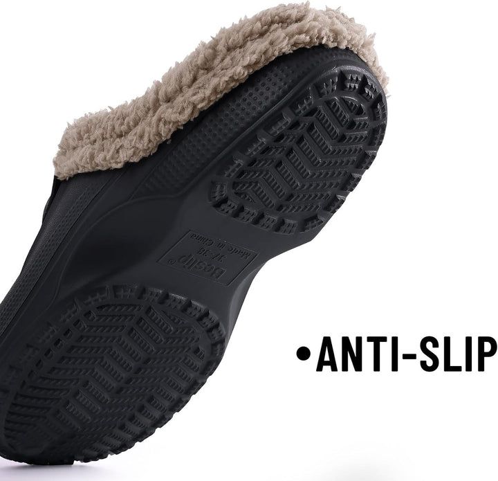 Warm Lined Slippers - CosyStep-Light Grey-3.5-4 Women /2.5-3.5 Men-State of Style
