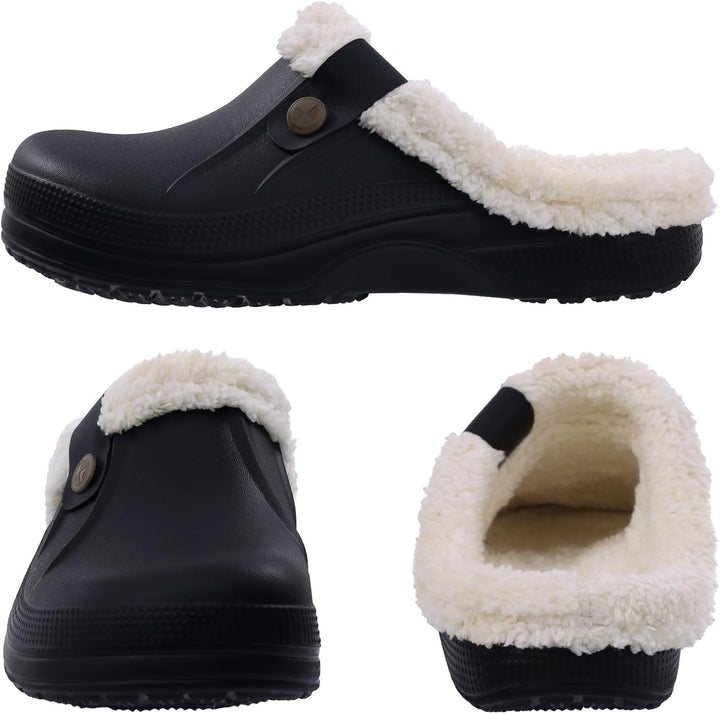 Warm Lined Slippers - CosyStep-Light Grey-3.5-4 Women /2.5-3.5 Men-State of Style
