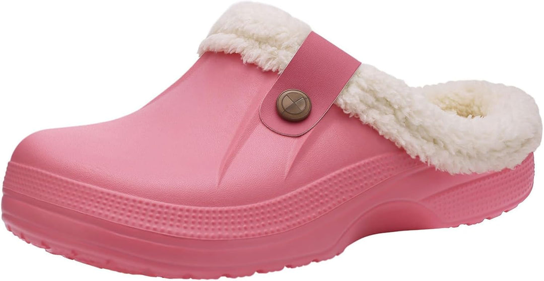 Warm Lined Slippers - CosyStep-Pink-3.5-4 Women /2.5-3.5 Men-State of Style