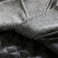 Warm Long Ladies Winter Coat - Aria-Dark Grey-S-State of Style