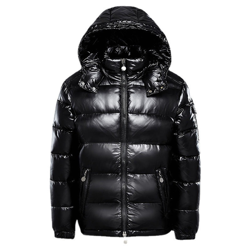 Warm Men's Puffer Winter Jacket - NordicGuard-Black-S-State of Style