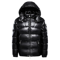 Warm Men's Puffer Winter Jacket - NordicGuard-Black-S-State of Style