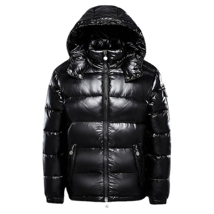 Warm Men's Puffer Winter Jacket - NordicGuard-Black-S-State of Style