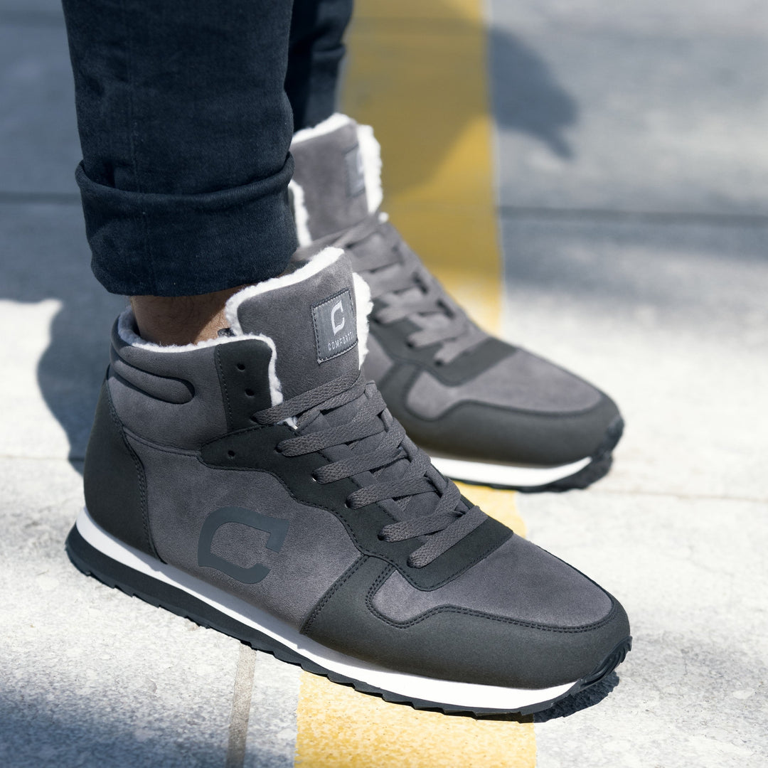 Warm Men's Shoes with Lined Interior – Ruben-Blue-6-State of Style