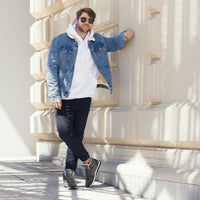 Warm Men's Shoes with Lined Interior – Ruben-Blue-6-State of Style