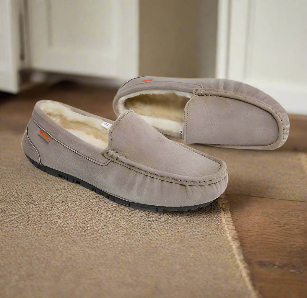 Warm Men's Slippers – Joris-Beige-7-State of Style