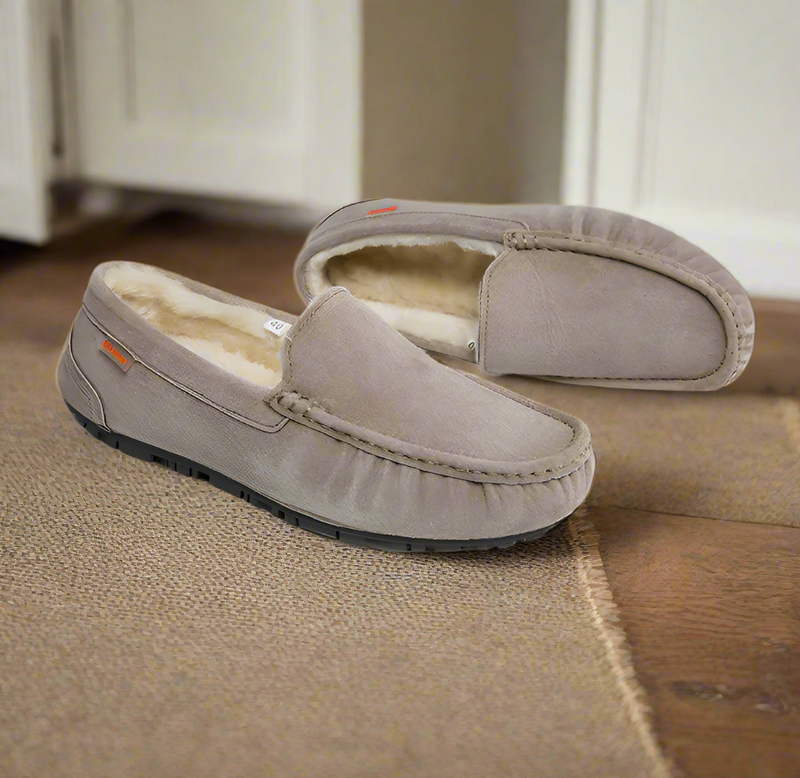 Warm Men's Slippers – Joris-Beige-7-State of Style