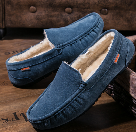 Warm Men's Slippers – Joris-Blue-7-State of Style