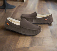 Warm Men's Slippers – Joris-Dark brown-7-State of Style
