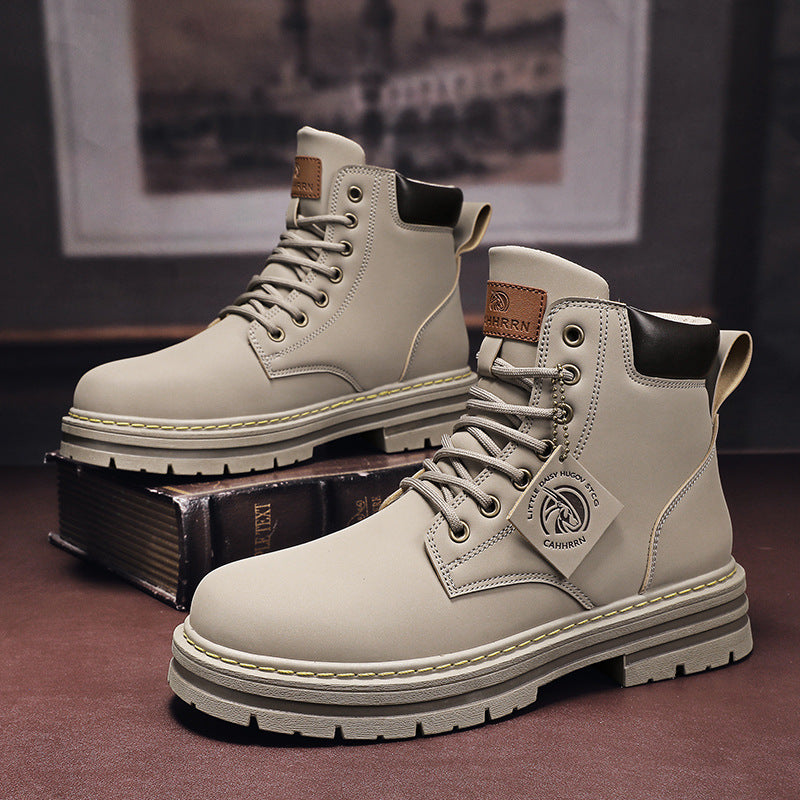 Warm Men's Winter Boots - Thane-Grey-6-State of Style