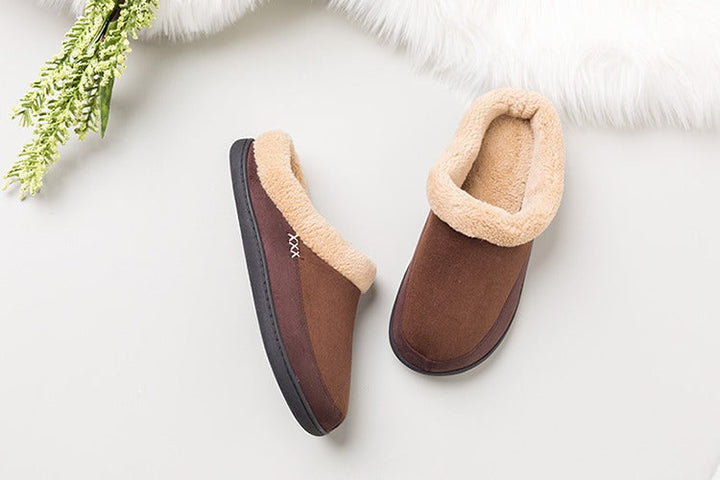 Warm Men's Winter Slippers - Lars-Brown-7-7.5-State of Style