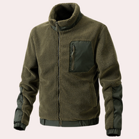 Warm Outdoor Jacket for Men - Ronan-Green-S-State of Style
